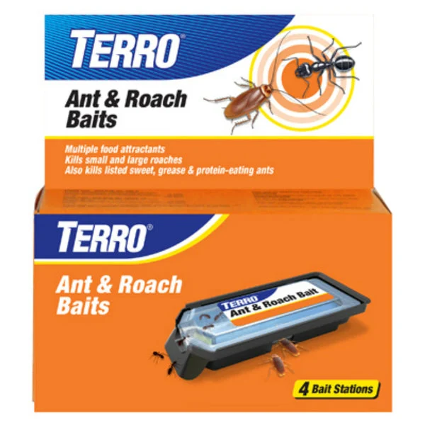 Terro T360 Ant & Roach Bait Station 4-Pack