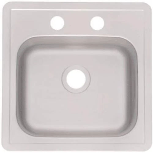 Franke FBS602NB 15 x 15 x 6 Inch Stainless Steel Bar Sink for Commercial Use
