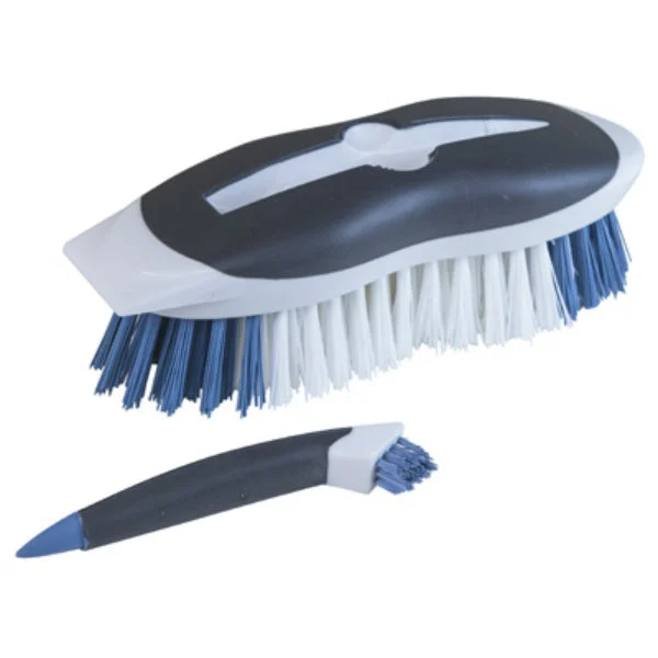 Lysol 2-in-1 Bar Brush with Antimicrobial Bristles for Deep Cleaning