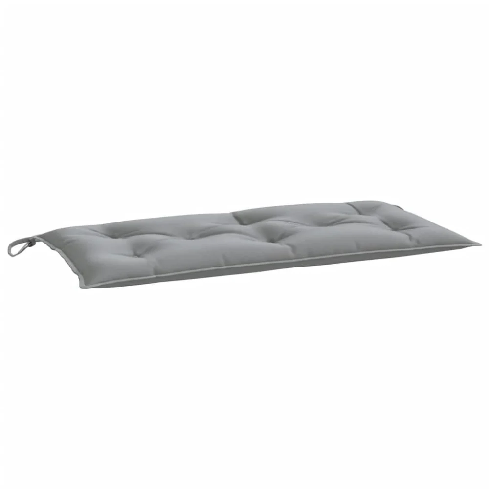 Garden Bench Cushion Gray 43.3x19.7x2.8 Inches Oxford Fabric Outdoor Seat Pad