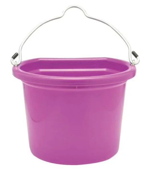 Fortex Fortiflex 1302012 20 Quart Flat Back Bucket for Industrial and Household Use