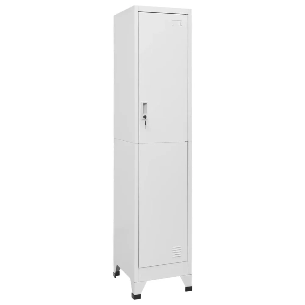 Locker Cabinet 15x17.7x70.9 Inches Metal Storage Locker