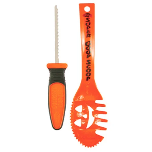Fun World 94692 Halloween Pumpkin Pro Colossal Carving Tools 2-Piece Set