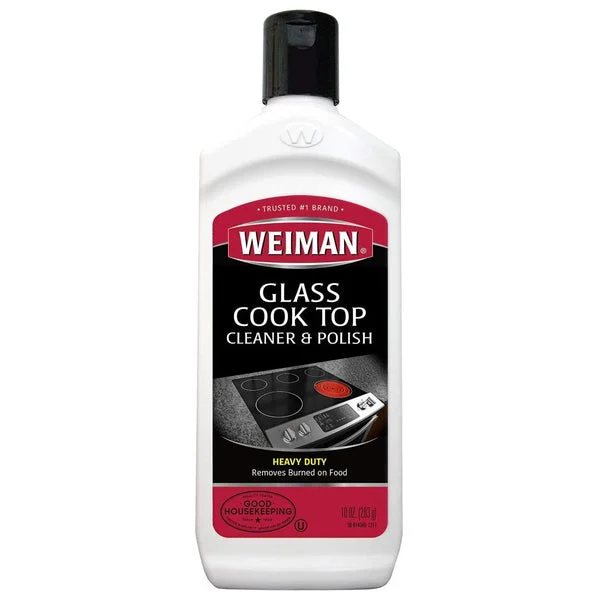 Weiman 38 Glass Cook Top Cleaner and Polish 10 Oz for Stovetops