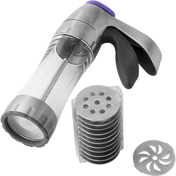 Wilton 191001678 Preferred Press Cookie Press Silver Aluminum for Baking
