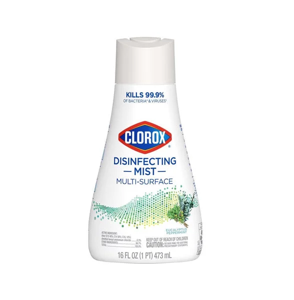 Clorox 60156 Disinfectant Cleaner Eucalyptus Peppermint Scent 16 Oz Bottle