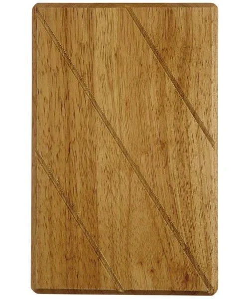 Carlon DH600 Solid Wood Door Chime with Diagonal Lines Elegant Home Decor