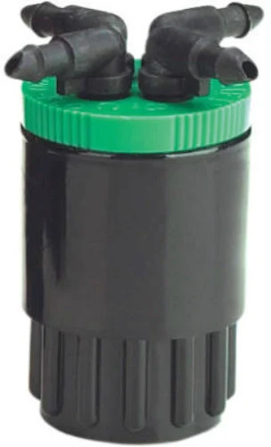 Raindrip QB20UB Four Outlet Bubbler 20 GPH for Garden Watering