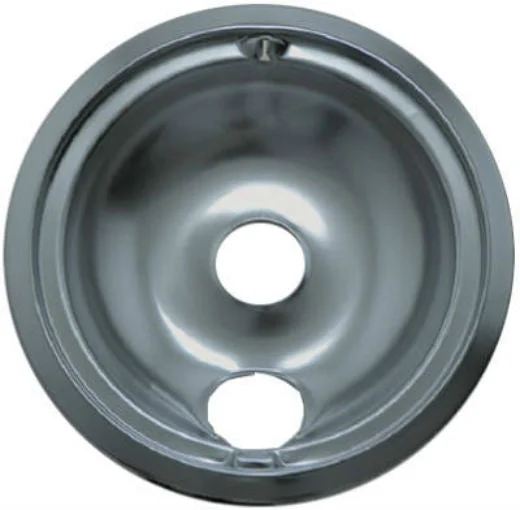 Range Kleen Heavy-Duty Drip Pan B Series 8 Chrome