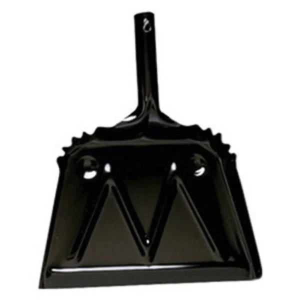 Impact Products Heavy-Duty Metal Dust Pan 12 Inch Black 4212-90
