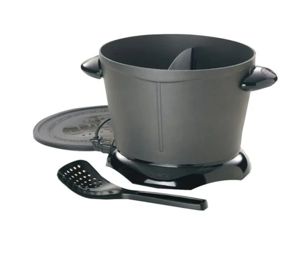 Presto 05450 Dual Daddy 1500W Electric Deep Fryer with Basket