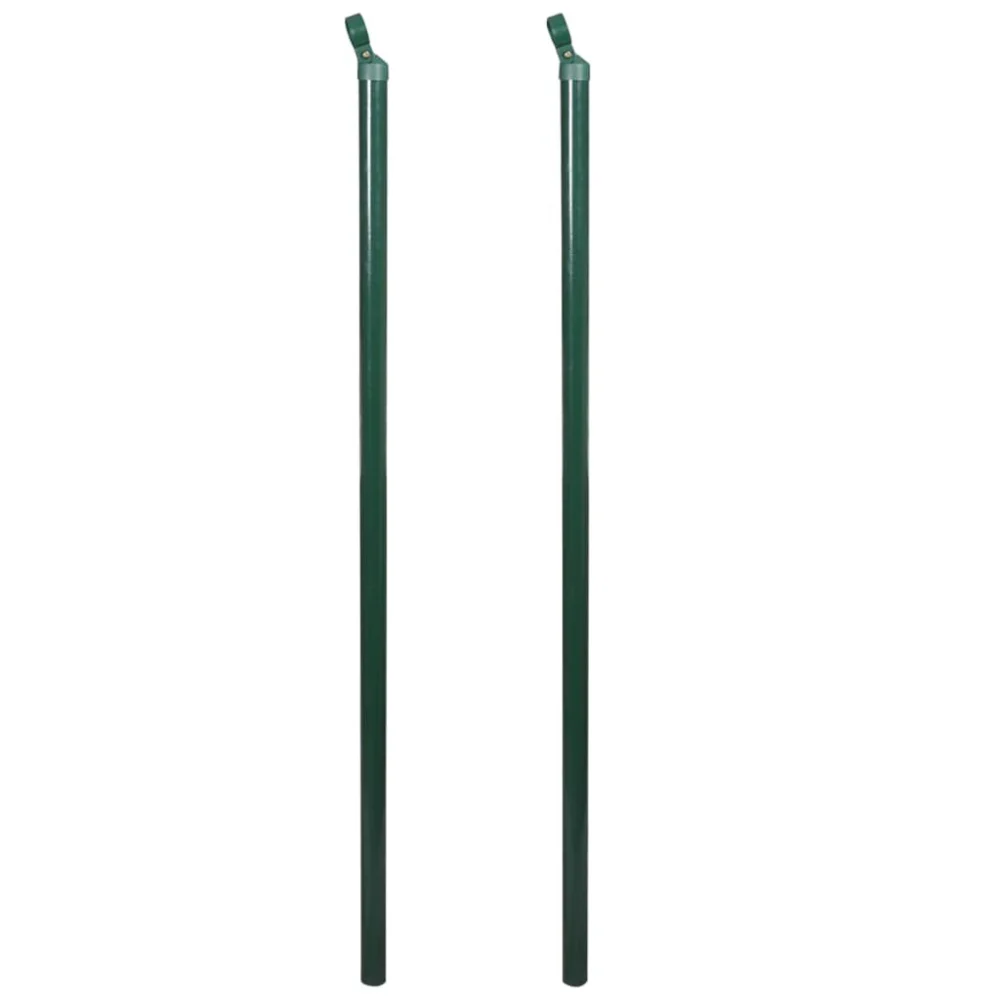 2 Pack Fence Struts 78.7 Inches Sturdy Outdoor Fence Support Posts