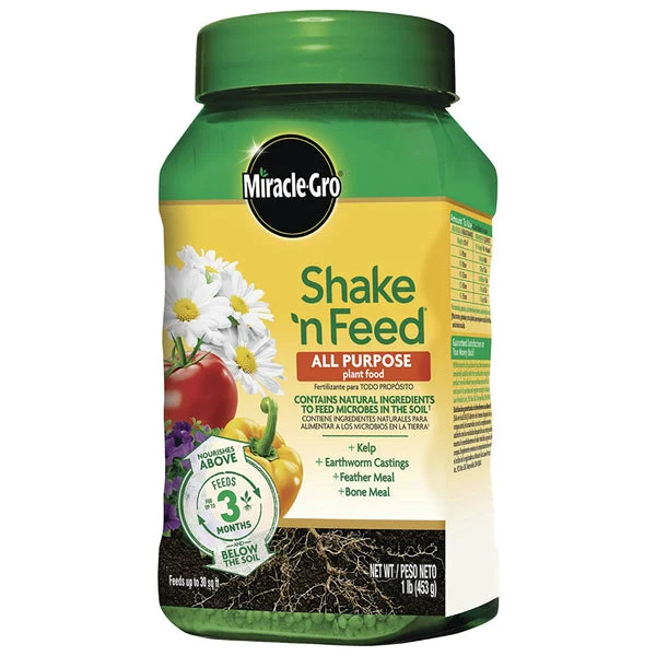 Miracle-Gro 3001810 Shake 'n Feed All Purpose Shake & Feed 1 Lb