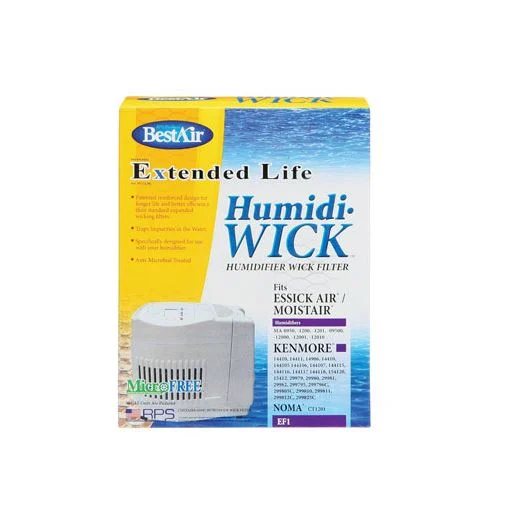 Best Air EF21-5 Humidifier Wick Filter White 31in x 7/8in x 7-3/4in Replacement