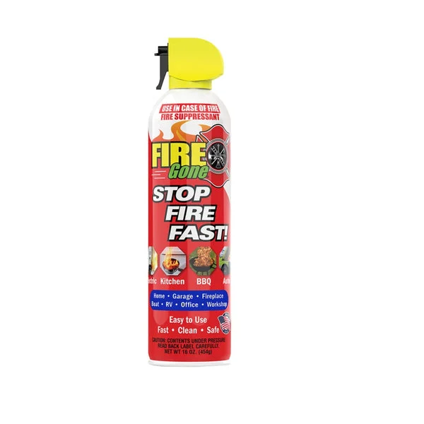 Fire Gone FG6-067-106 Fire Suppressant Display for Emergency Safety