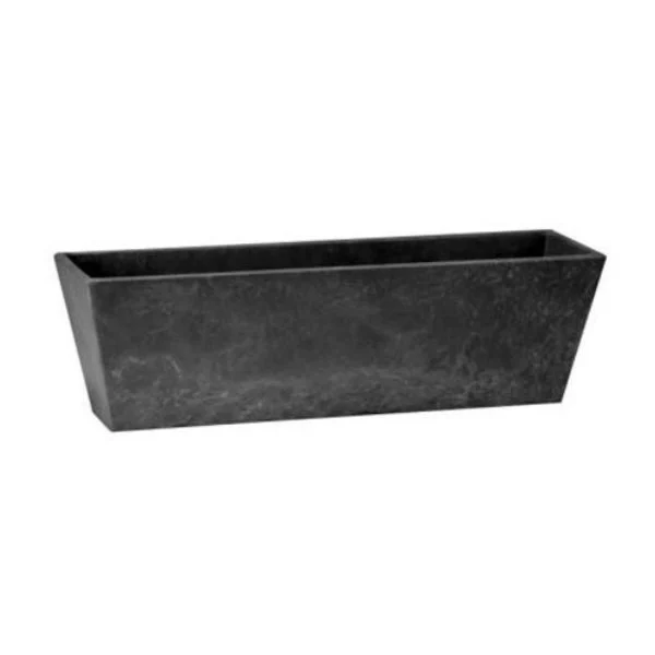 Novelty 36148 Ella Rectangle Flower Box Black 14.25 Inch