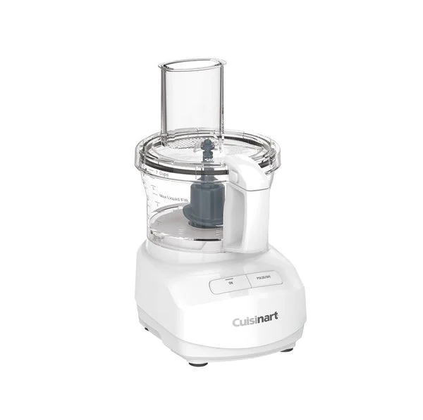 Cuisinart FP-7 Food Processor White 7-Cup Capacity with Stainless Steel Blades