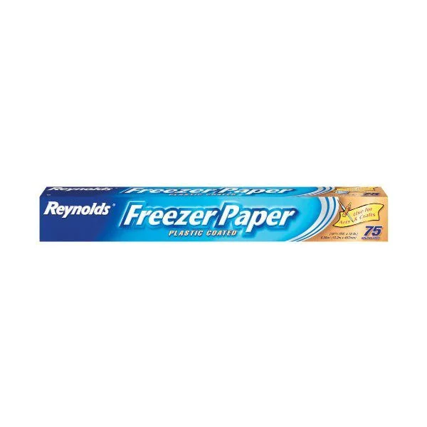 Reynolds 391 Freezer Paper Plastic Coated 75 Square Feet for Food Storage
