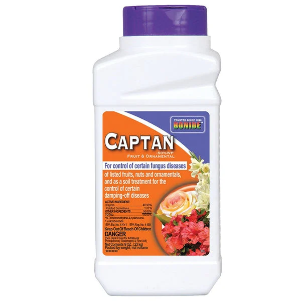 Bonide Captan Fungicide 8 Oz Fruit Tree Vegetable Garden Disease Control