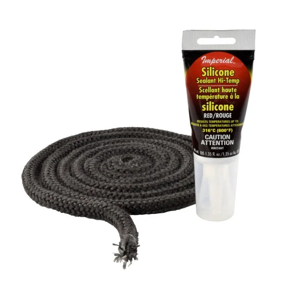 Imperial GA0195 Gasket Rope Kit Fiberglass High Temperature Sealant