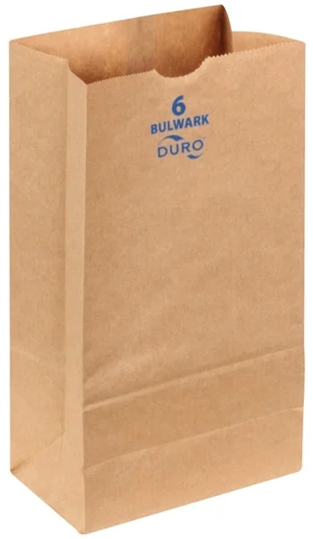 Duro 71006 Bulwark Grocery Bags Heavy Duty 6 Lbs Capacity