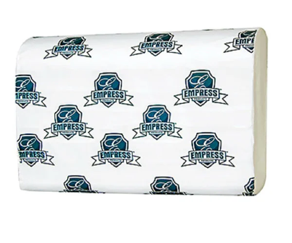 Empress HT 400011 Multifold Towel White 2 Ply High Absorbency Hand Towels