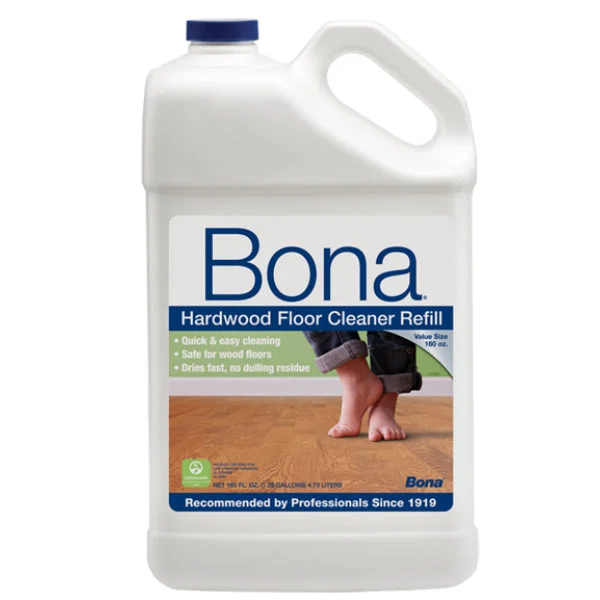 Bona WM700056001 Hardwood Floor Cleaner Refill 160 Oz for Large Areas