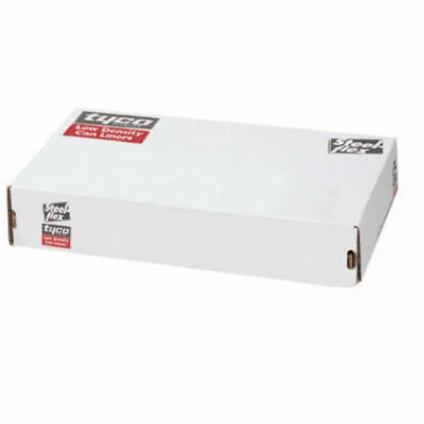 Berry Plastics 850069 Steel-Flex LLDPE Can Liners Gray 38x58 Inches 100-Count Heavy Duty Trash Bags