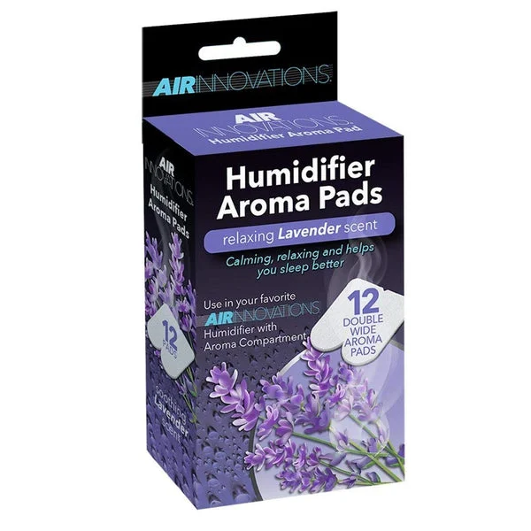 Air Innovations AP01 Essential Oil Humidifier Aroma Refill Pads Lavender 12-Count
