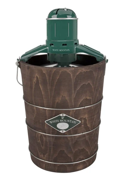 White Mountain PBWMIME612 Appalachian Series 6 Quart Electric Ice Cream Maker