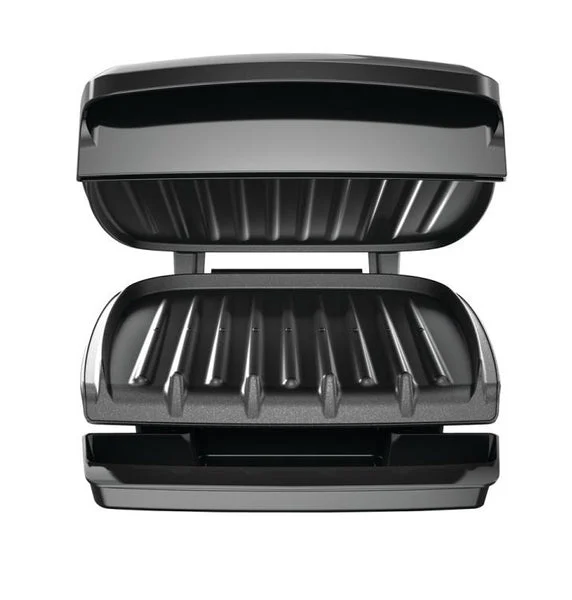 George Forman GR340FB George Tough Indoor Grill Black 60 sq in Nonstick Electric Grill