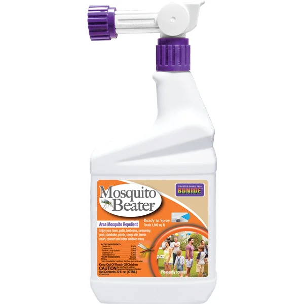 Bonide Mosquito Beater Natural Repellent Ready-To-Spray 1 Quart Outdoor Insect Control