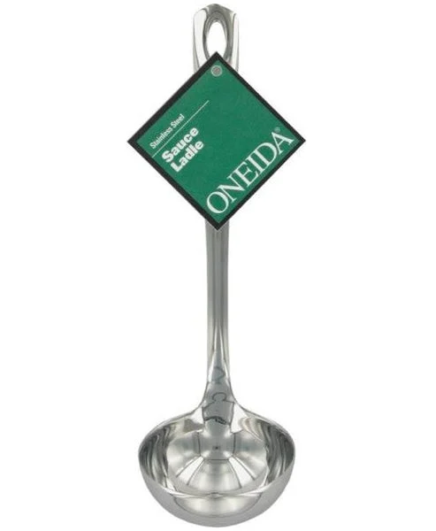Oneida 20723 8-1/2 Inch Stainless Steel Sauce Ladle for Kitchen Use