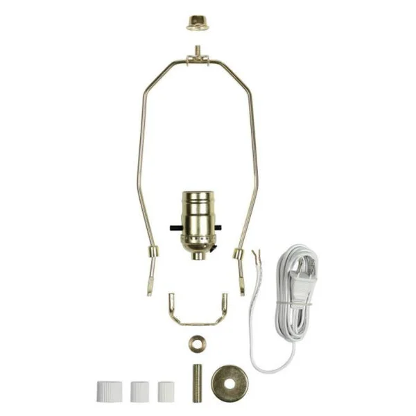 Westinghouse 70266 Make-A-Lamp Electric Bottle Adapter Kit for DIY Lighting