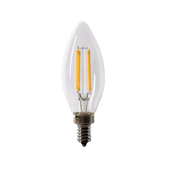 Feit Electric BPCTC40/927CA/FIL Candelabra E12 LED Bulb Soft White