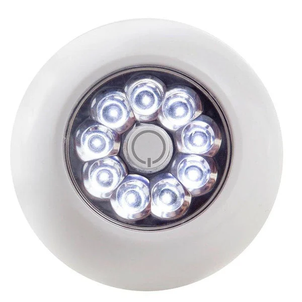 Fulcrum 30015-308 Light It Wireless 9-LED Stick-On Light White for Anywhere Lighting