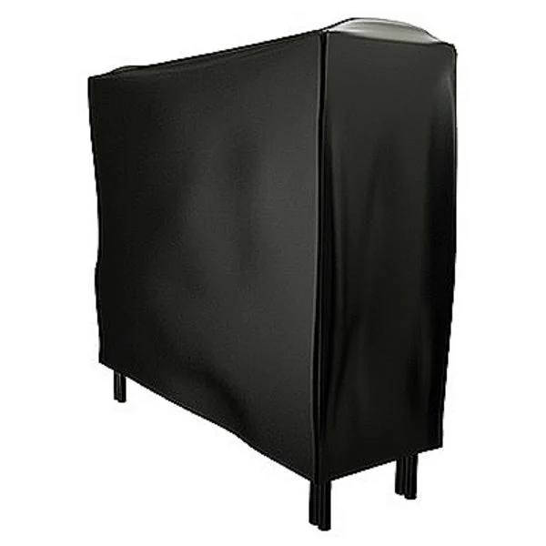 Panacea 15213 Vinyl Log Rack Cover Black 4 Feet for Outdoor Firewood Storage