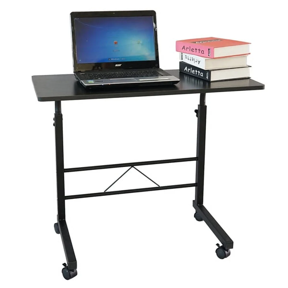 Fithood Removable P2 15MM Chipboard Steel Side Table Black Modern Design