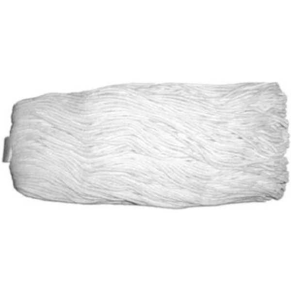 Abco 01308 20 Oz Rayon Cut-End White Yarn 4-Ply Mop Head