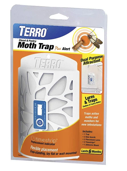 Terro T2950 Closet & Pantry Moth Trap Plus Alert for Pest Control