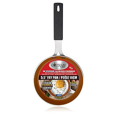 Gotham Steel 1888 Non-Stick Fry Pan 5.5 Inch As Seen On TV for Easy Cooking