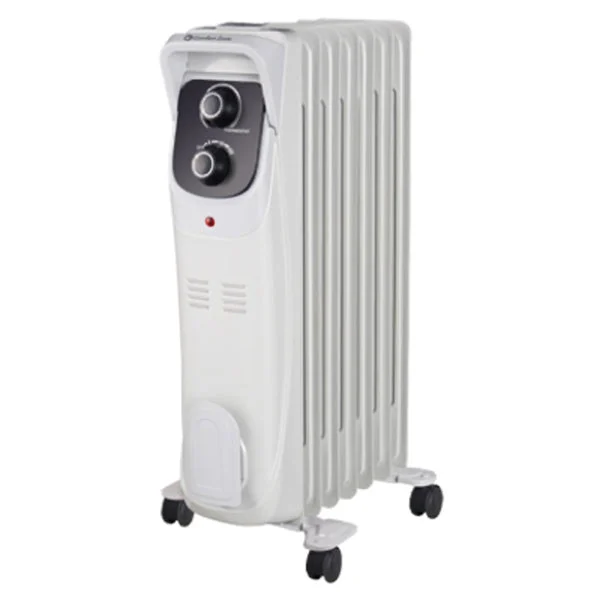Comfort Zone CZ8008 Deluxe Oil-Filled Radiator Heater 120 Volt