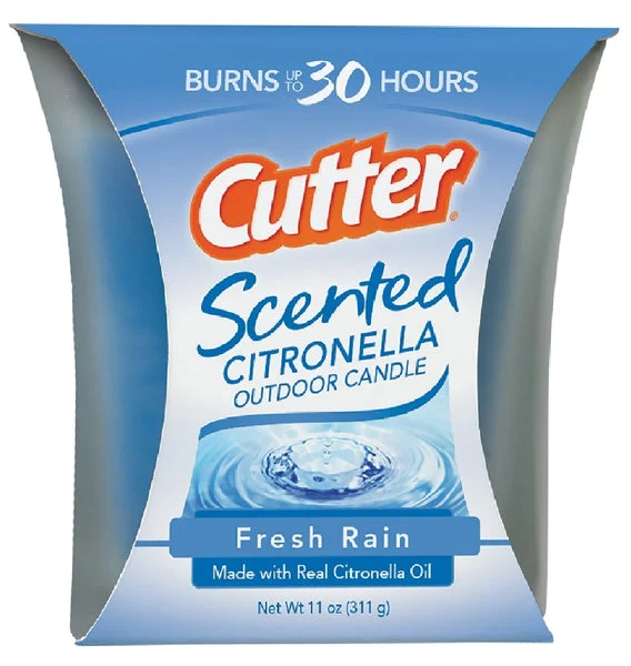 Cutter HG-94224/96152 Citronella Candle Blue 11 Ounce