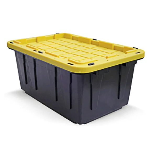 Incredible Solutions 17100-04 Tough Box Tote 17 Gallon Durable Storage Container