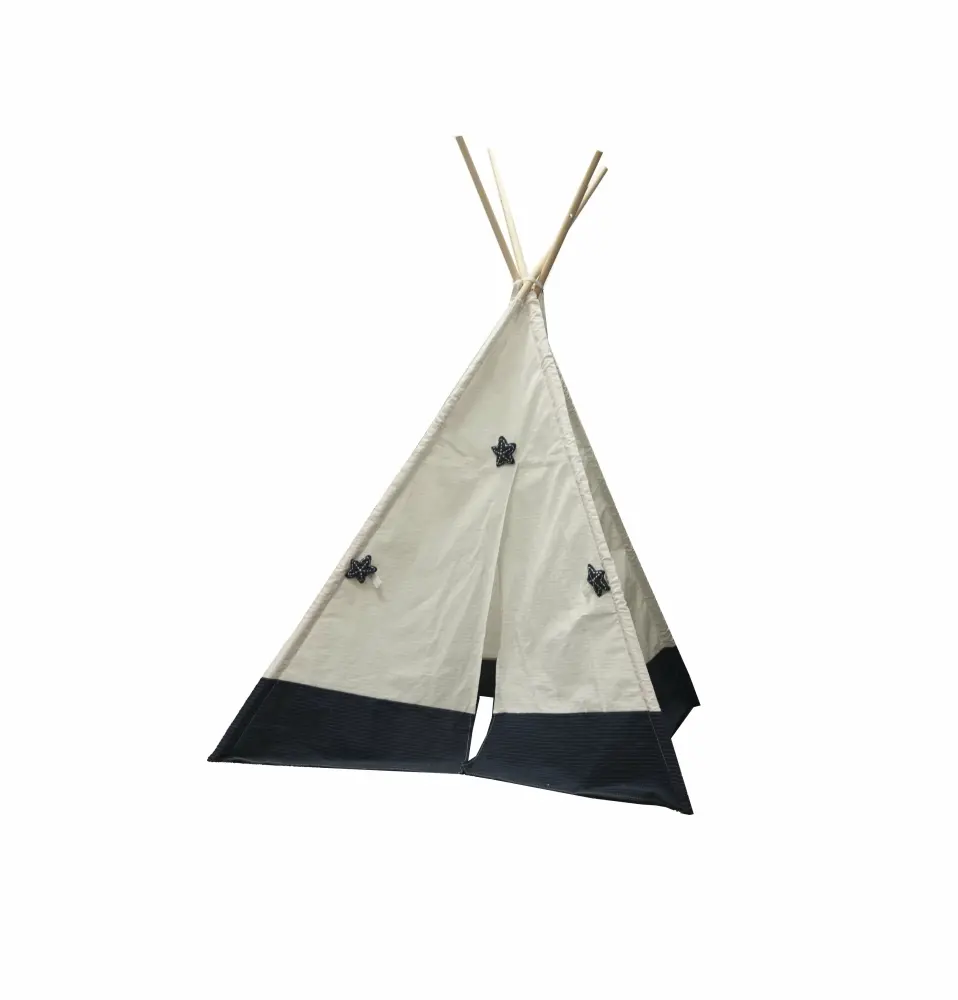 Anne Home Fabric Tent - Decorative Indoor Outdoor Play Tent