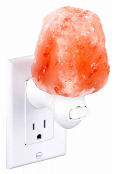 Globe Electric 89771 Himalayan Salt Night Light Plug in for Bedroom and Bathroom