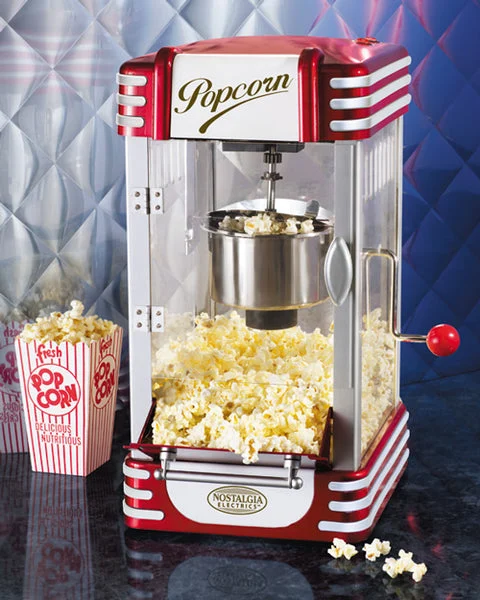 Nostalgia Electrics RKP630 2.5 Oz Retro Kettle Popcorn Maker for Home