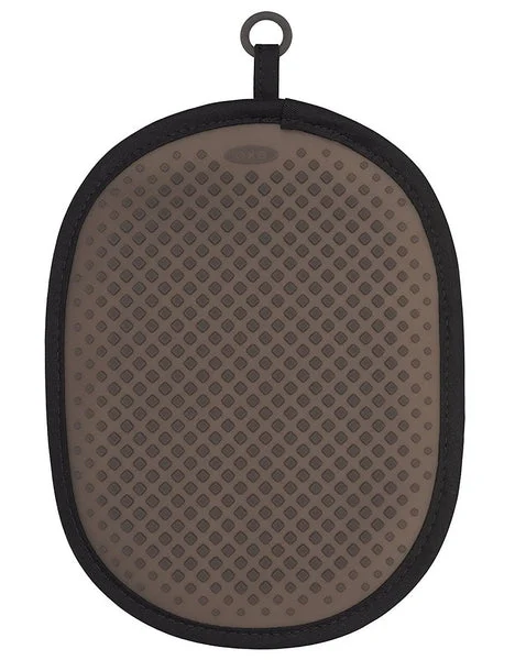 OXO 11220500 Silicone Pot Holder in Black - Heat Resistant and Non-Slip