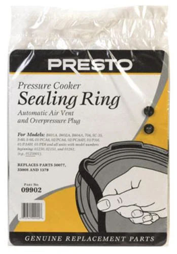 Presto 09902 Replacement Pressure Cooker Sealing Ring Gasket