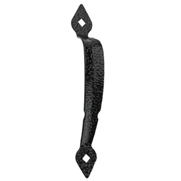 National Hardware N109-016 Spear Pull Black 10 Inch Cabinet Handle